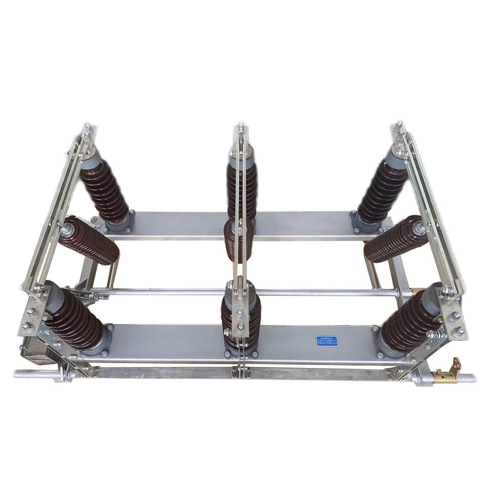 GW1 Typ 12KV 24 kV 40,5 kV Hochspannung Outdoor -Säulensäule Isolierende Switch Isolator 33KV Trennschalter mit Erdung Schalter
