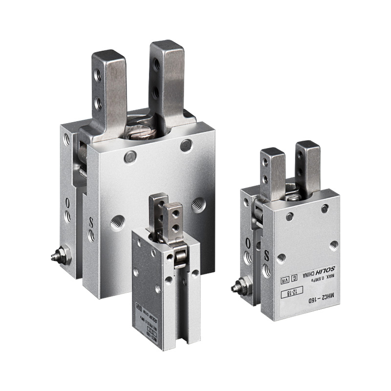 Eckiger Luftgreifer der MHC2-Serie/Standardtyp